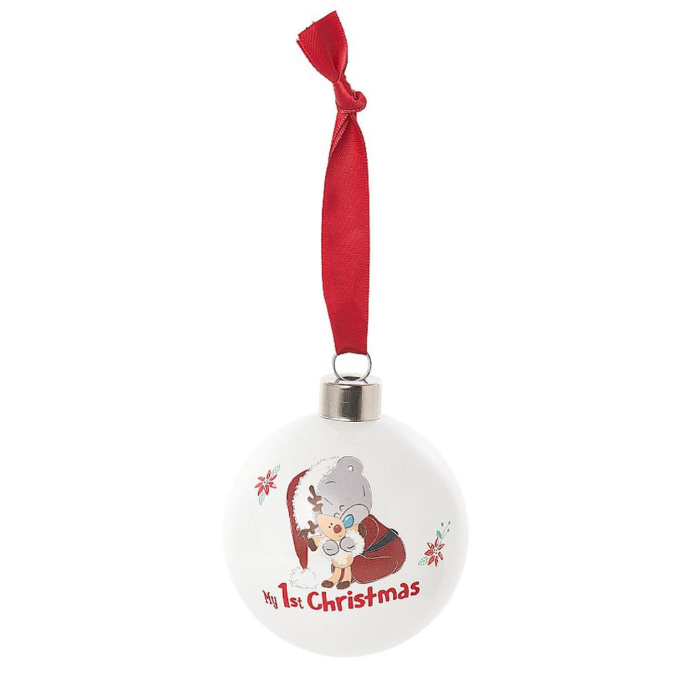 My 1st Christmas Tiny Tatty Teddy Bauble Extra Image 2
